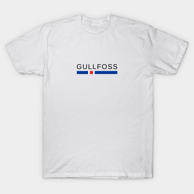 Gullfoss Iceland T-Shirt by icelandtshirts